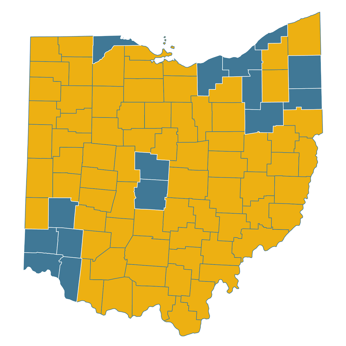 rural Ohio psych locations